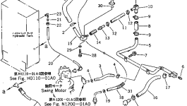 Шланг 20M-62-72161 Komatsu