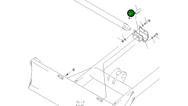 Трубка 20C-970-3460 Komatsu
