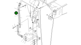 Трубка 209-70-75830 Komatsu