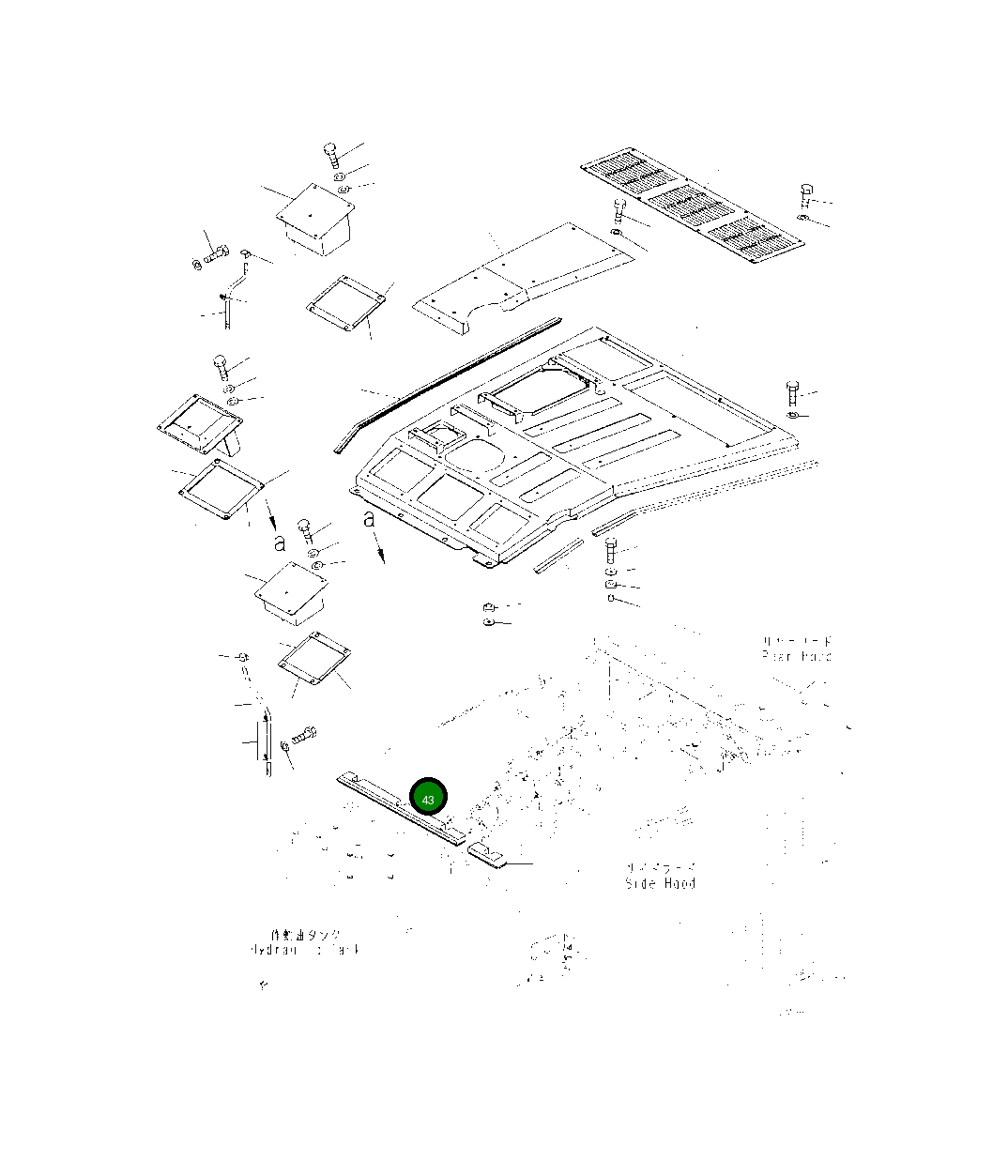 Уплотнение 425-54-52931 Komatsu