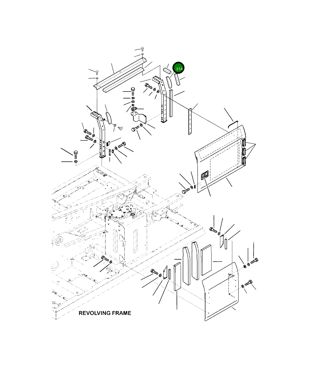 Уплотнение 207-54-A7290 Komatsu