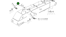 Трубка 208-72-71540 Komatsu