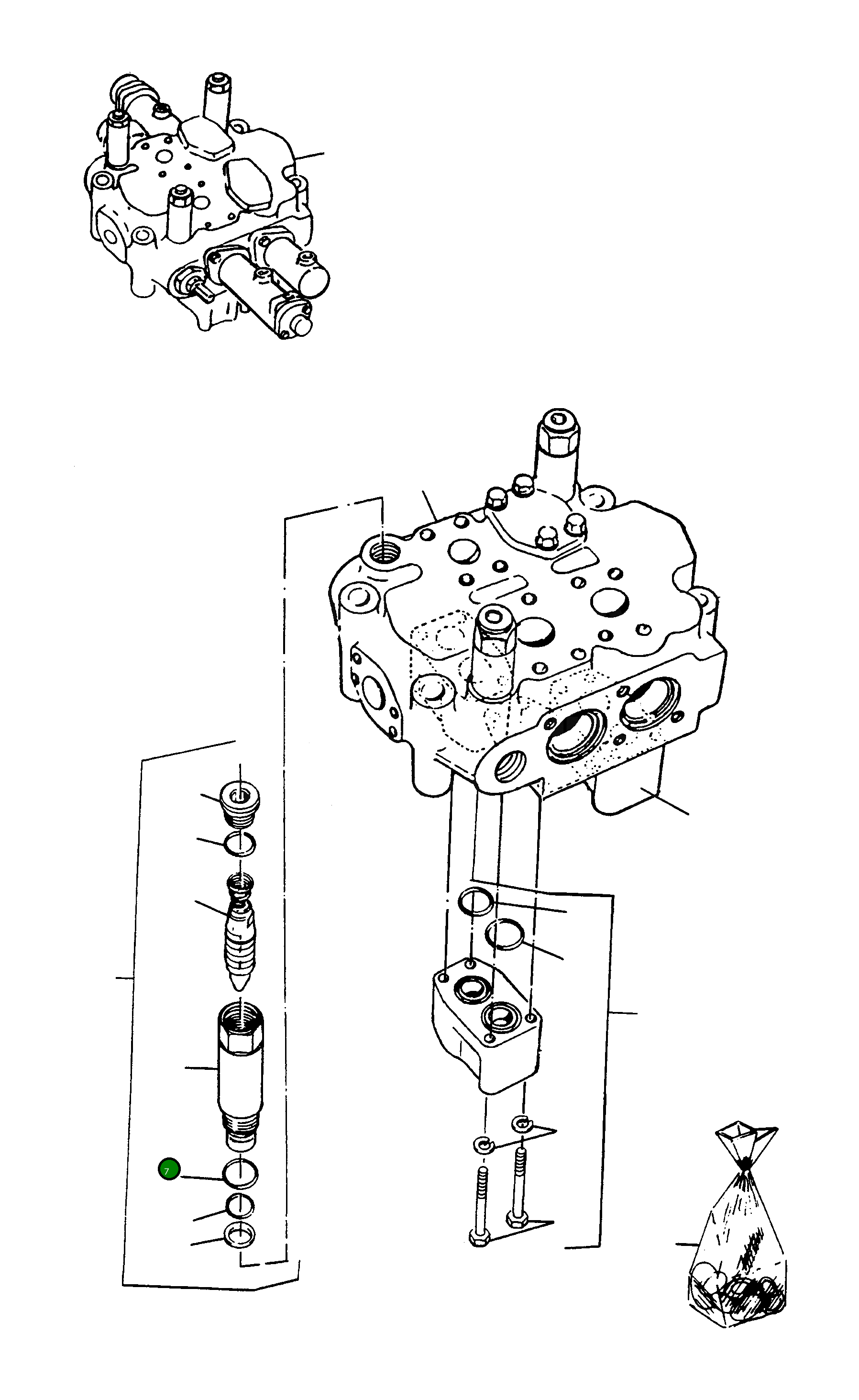 Уплотнение 4907655M1 Komatsu