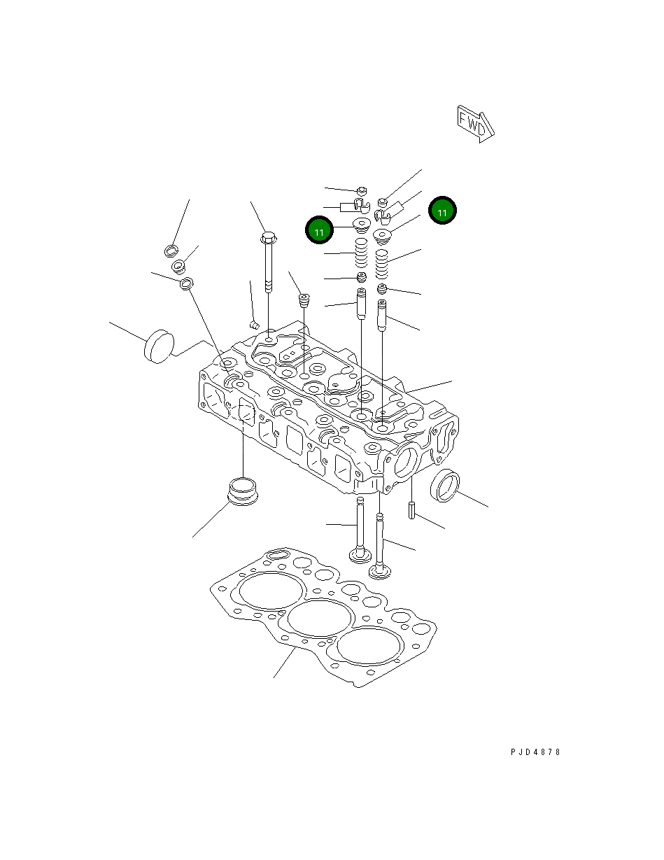 Уплотнение 456-156 Komatsu