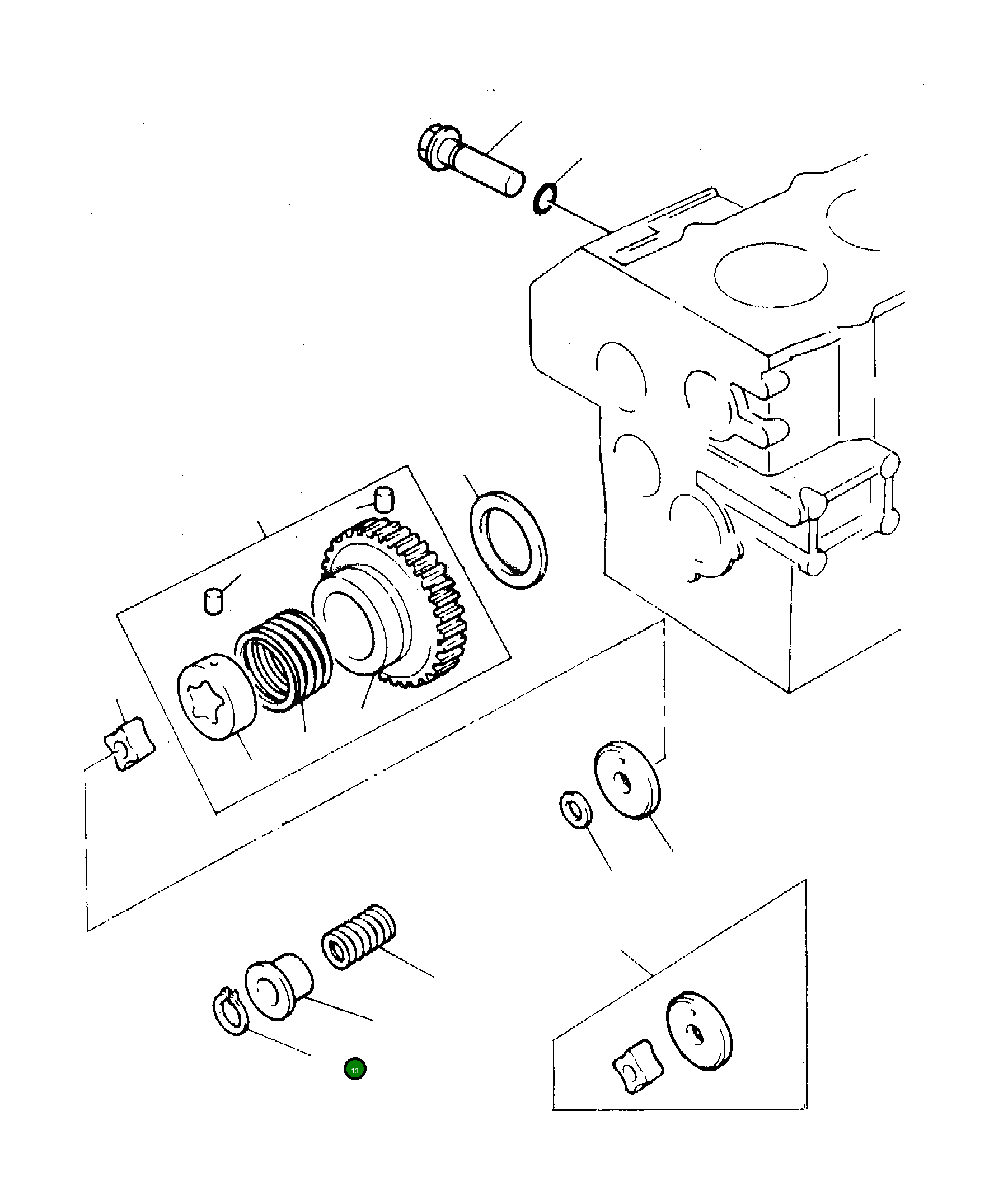 Стопорное кольцо PKP000168 Komatsu