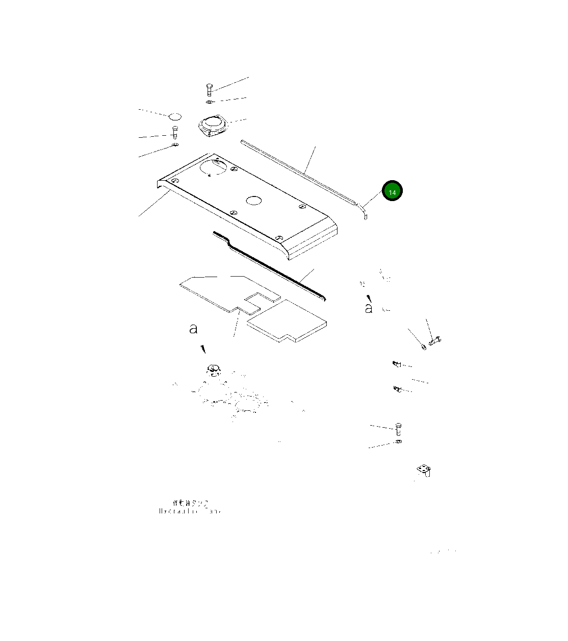 Уплотнение 423-60-63430 Komatsu