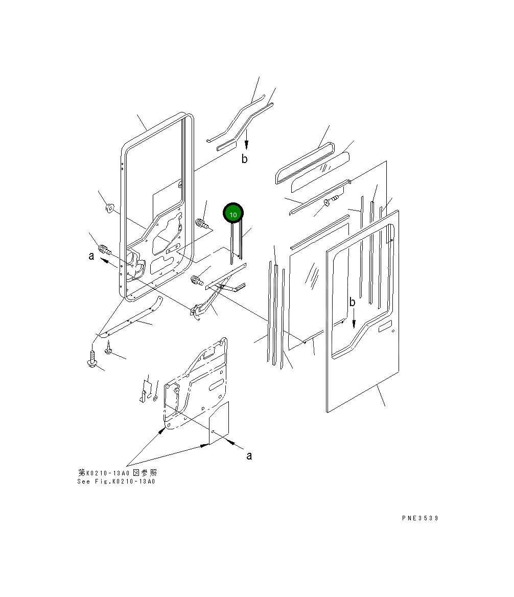 Уплотнение 423-56-21610 Komatsu