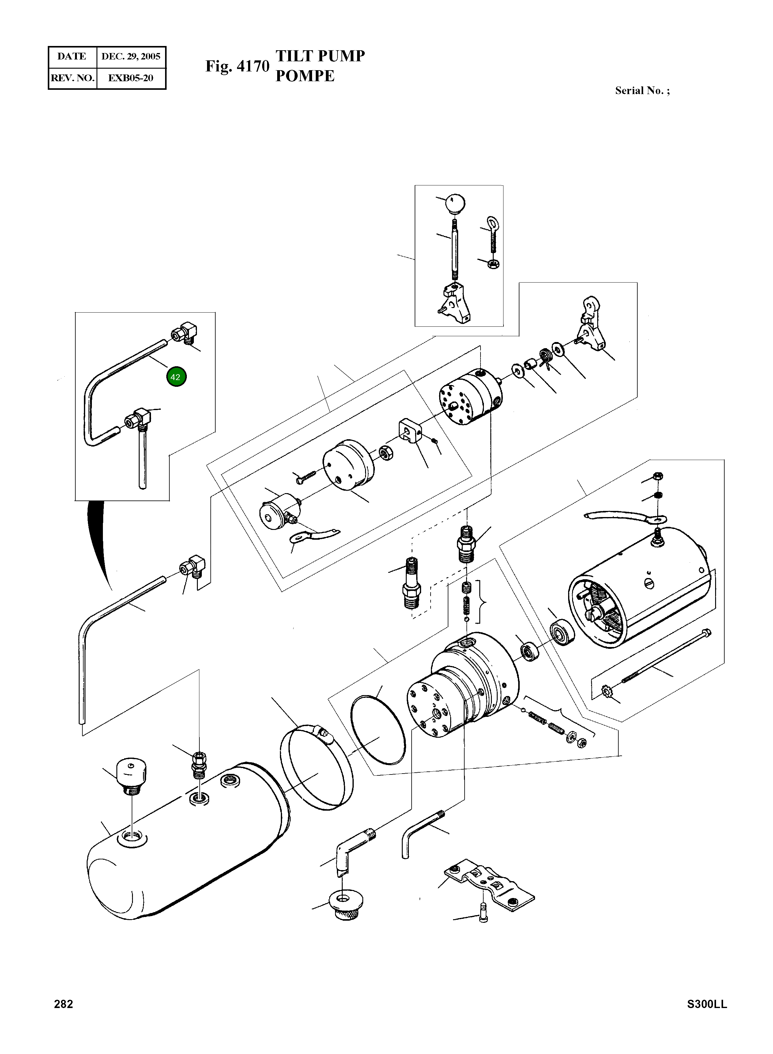 Трубка 01294 Komatsu