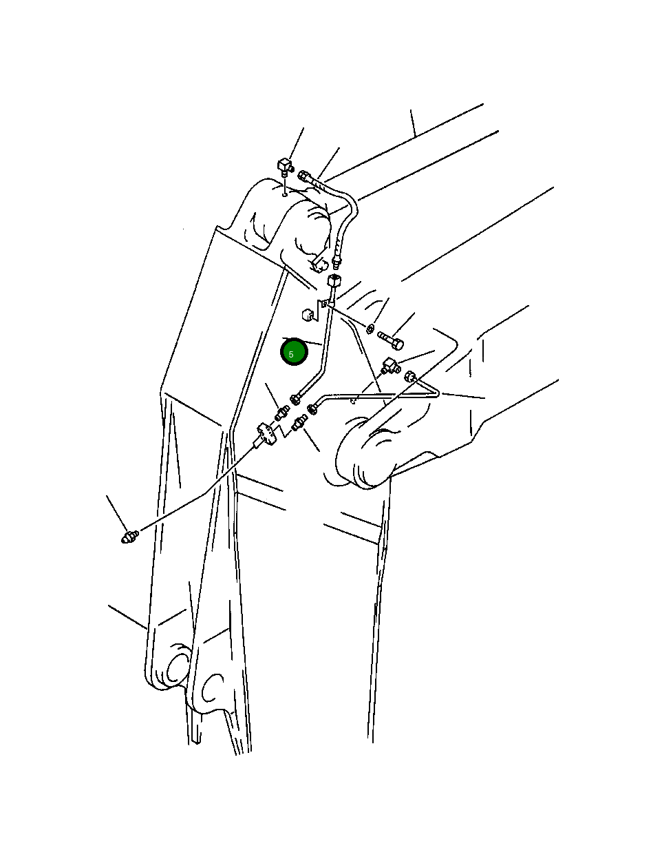 Трубка 208-944-3150 Komatsu