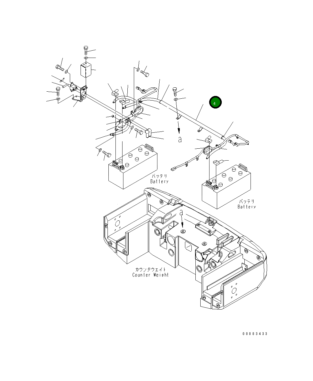 Труба 423-06-42450 Komatsu