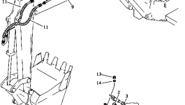 Трубка 202-62-48940 Komatsu