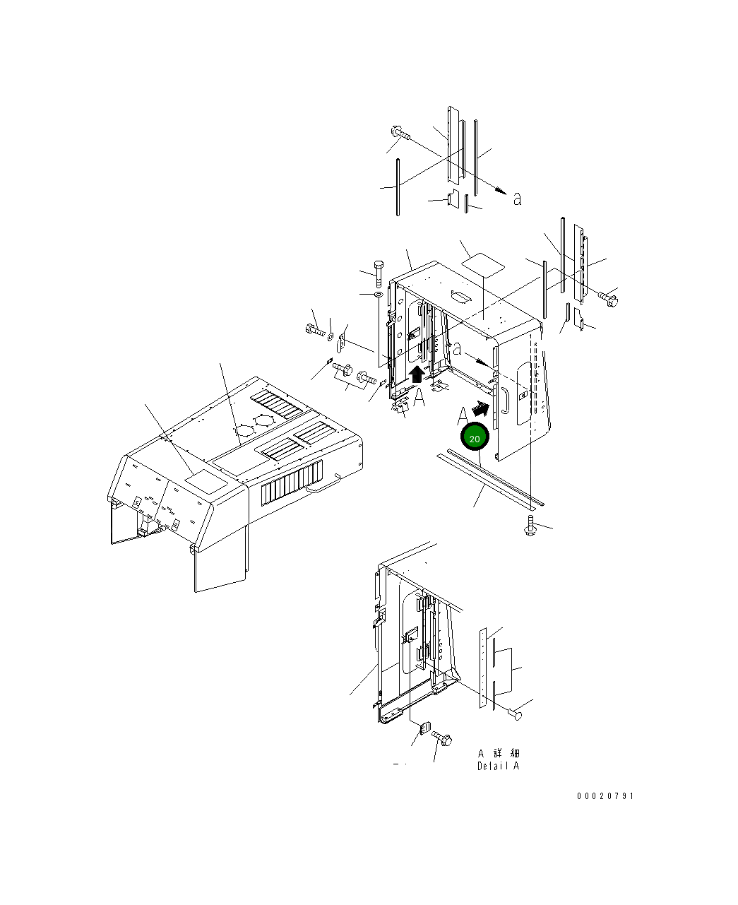 Уплотнение 427-54-21860 Komatsu