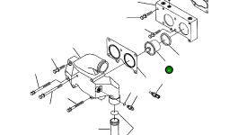 Термостат 1313 015 H1 Komatsu