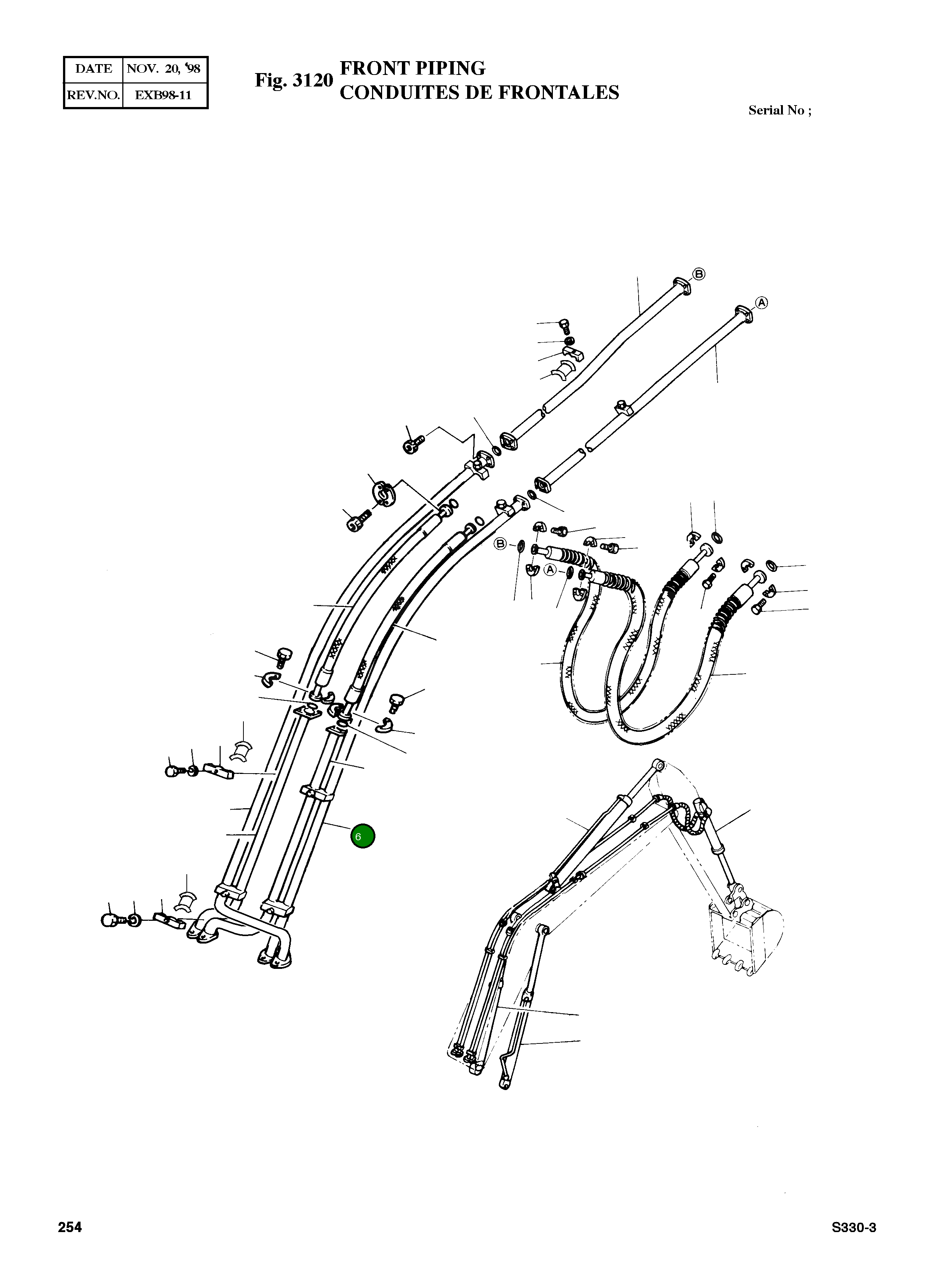 Труба 2140-1095A Komatsu