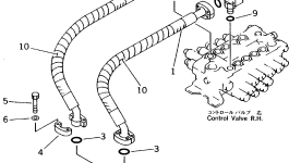 Шланг 20G-62-K1520 Komatsu