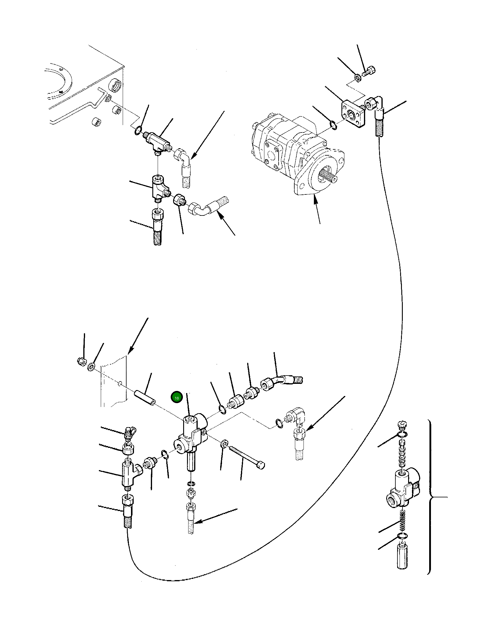 Труба 21D-62-11480 Komatsu