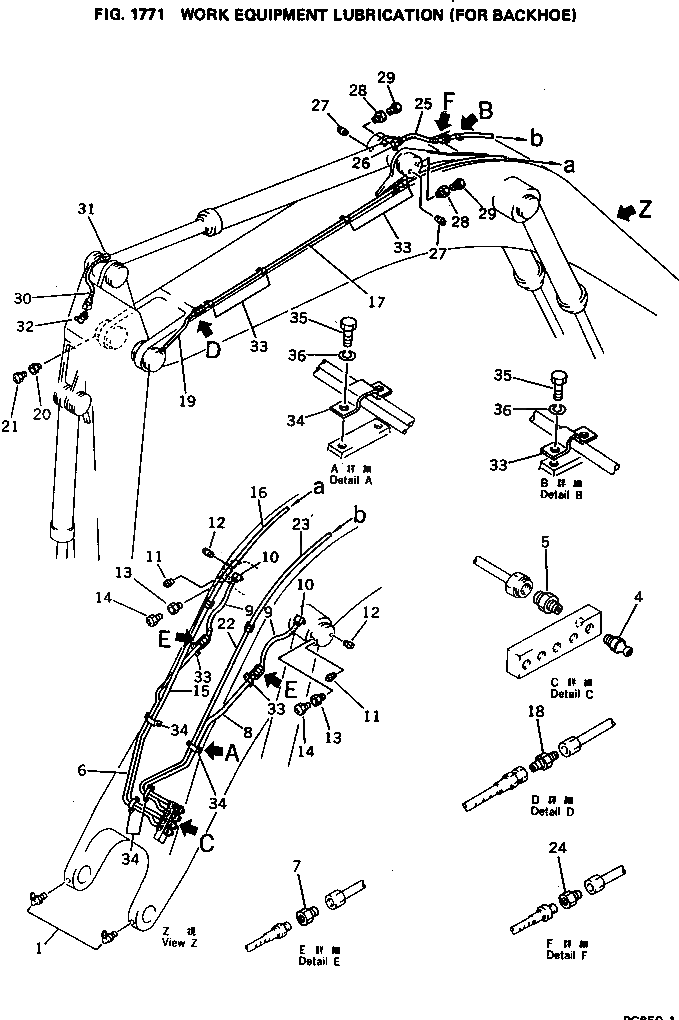 Трубка 209-70-11440 Komatsu