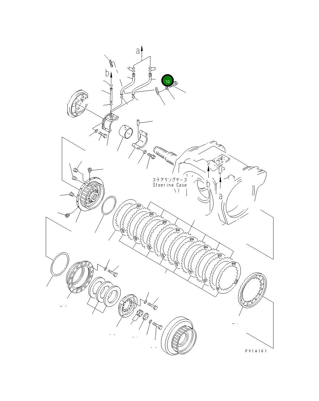 Трубка 19M-22-12260 Komatsu