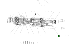 Трубка 206-62-KB850 Komatsu