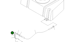 Угловой штуцер 265-98-20302 Komatsu