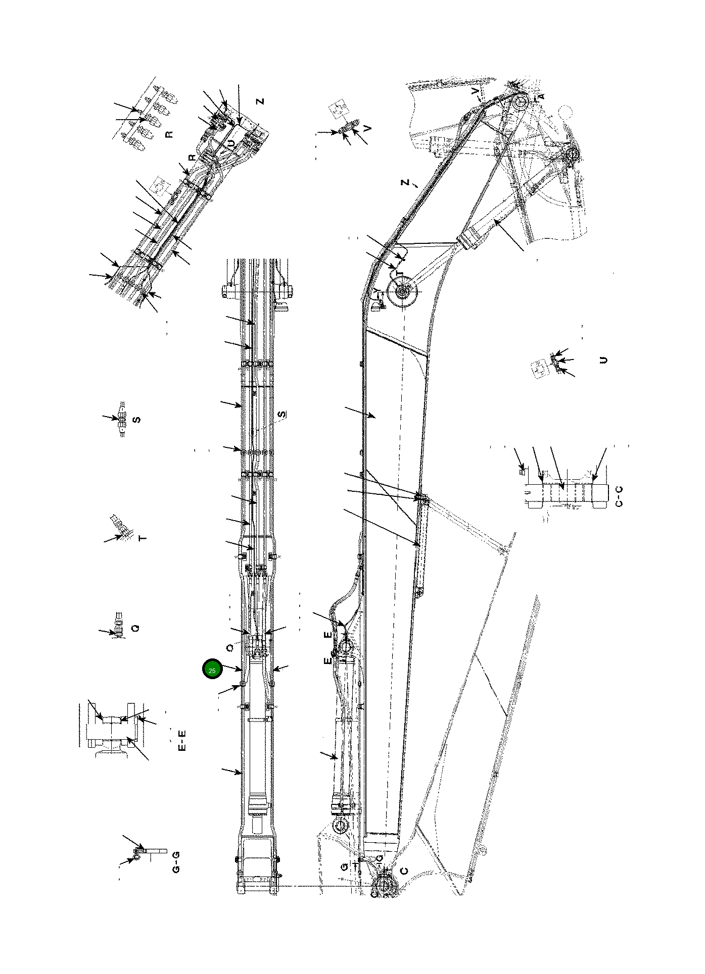 Трубка 208-62-84590 Komatsu