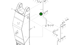 Трубка 208-72-72420 Komatsu