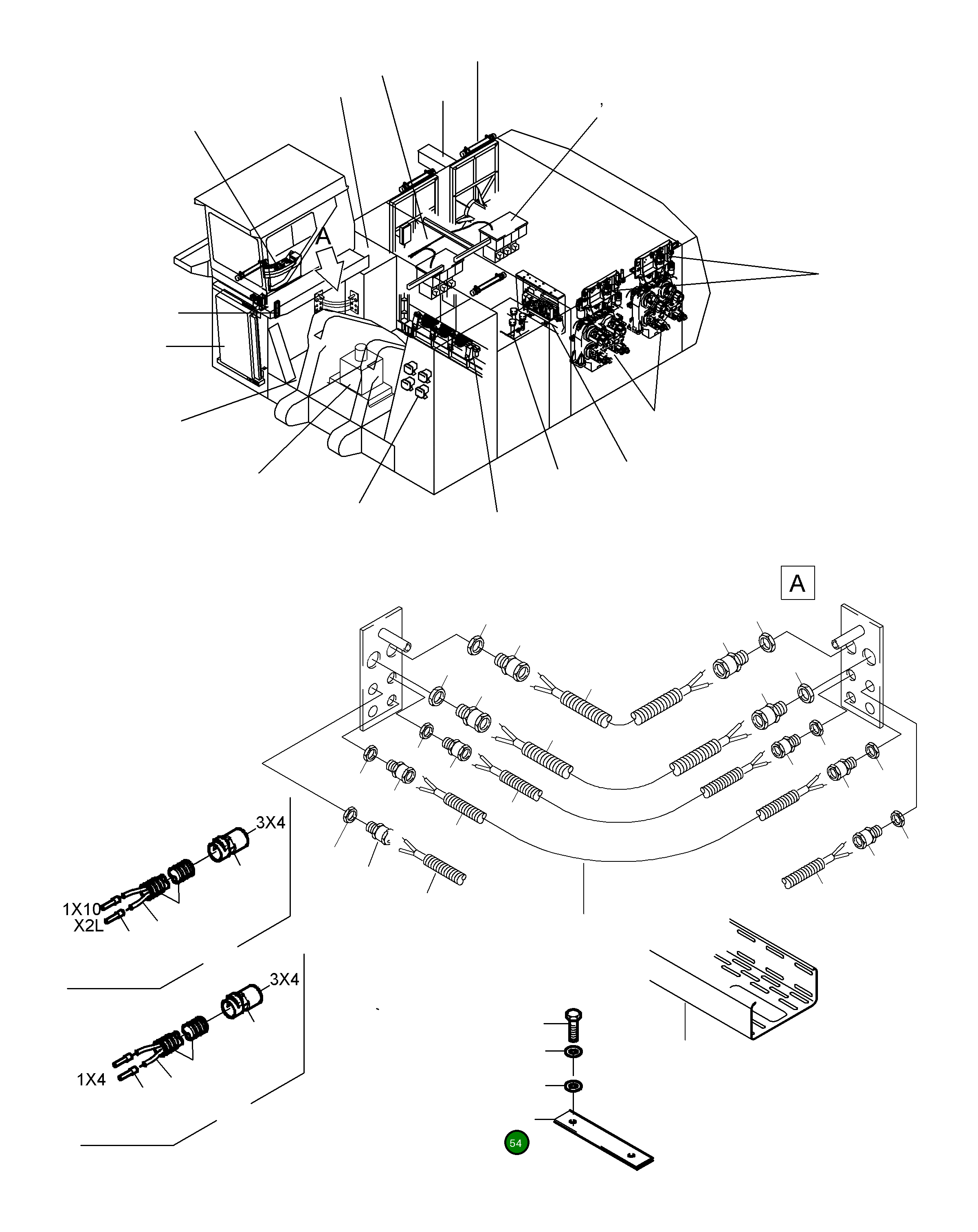 Фиксатор 919 436 40 Komatsu