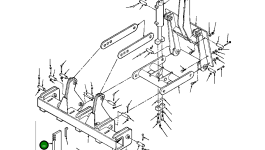 Хвостовик 31 280DH45 Komatsu