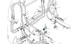 Труба 338810063 Komatsu