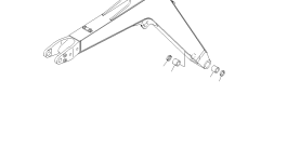 Стрела 22L-70-11111 Komatsu