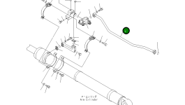 Трубка 208-62-61150 Komatsu