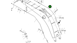 Трубка 209-62-78570 Komatsu