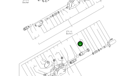 Уплотнительное кольцо YM172312-74770 Komatsu
