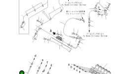 Трубка 208-70-65381 Komatsu