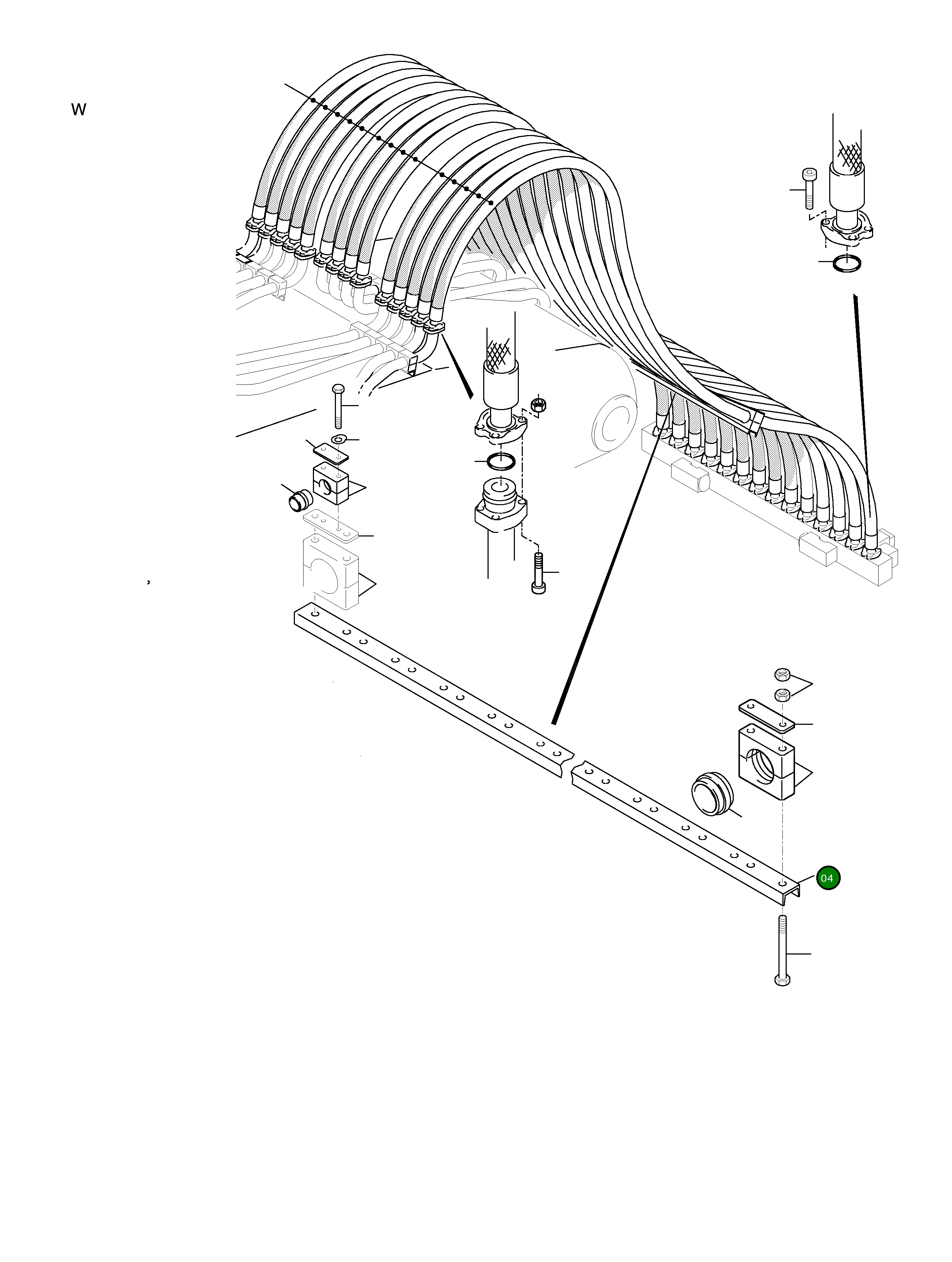 Фиксатор 647 879 40 Komatsu