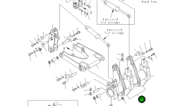 Хвостовик 175-78-21615 Komatsu