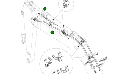 Труба 140-01582A Komatsu