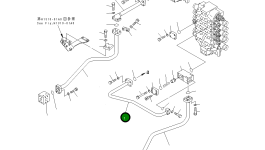 Трубка 209-62-71191 Komatsu