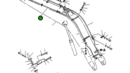 Трубка 209-62-58310 Komatsu