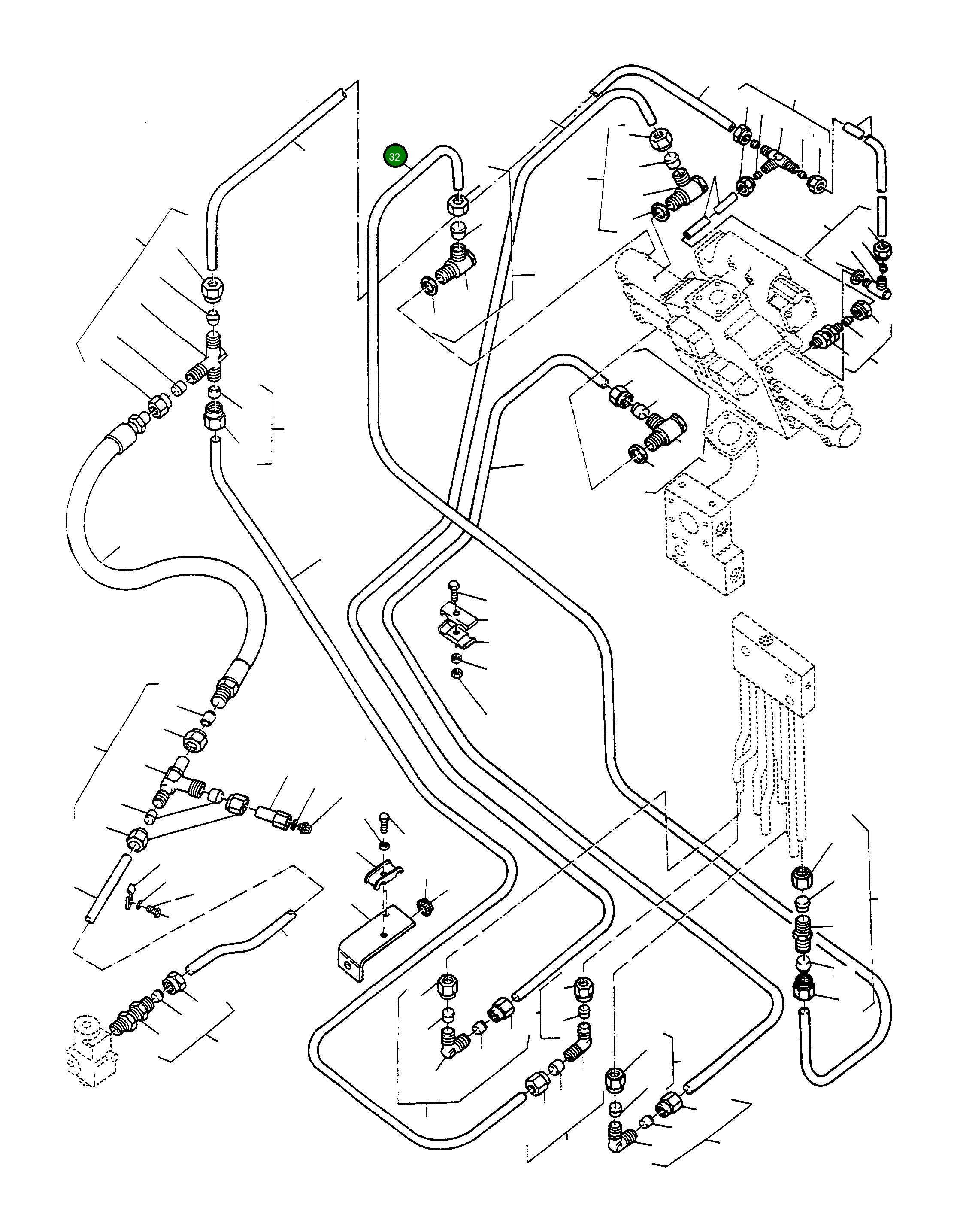 Труба 3077882M1 Komatsu
