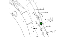 Трубка 209-62-76120 Komatsu