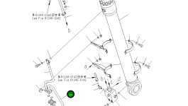 Трубка 209-64-13430 Komatsu