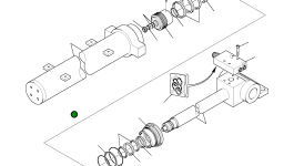 Цилиндр FDH3120344 Komatsu