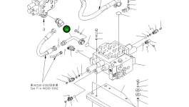 Трубка 423-V88-3420 Komatsu