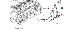 Трубка 6754715240 Komatsu