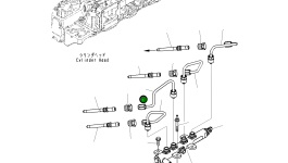 Трубка 6755-71-5220 Komatsu