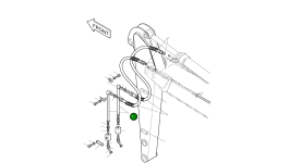Труба 140-00032 Komatsu
