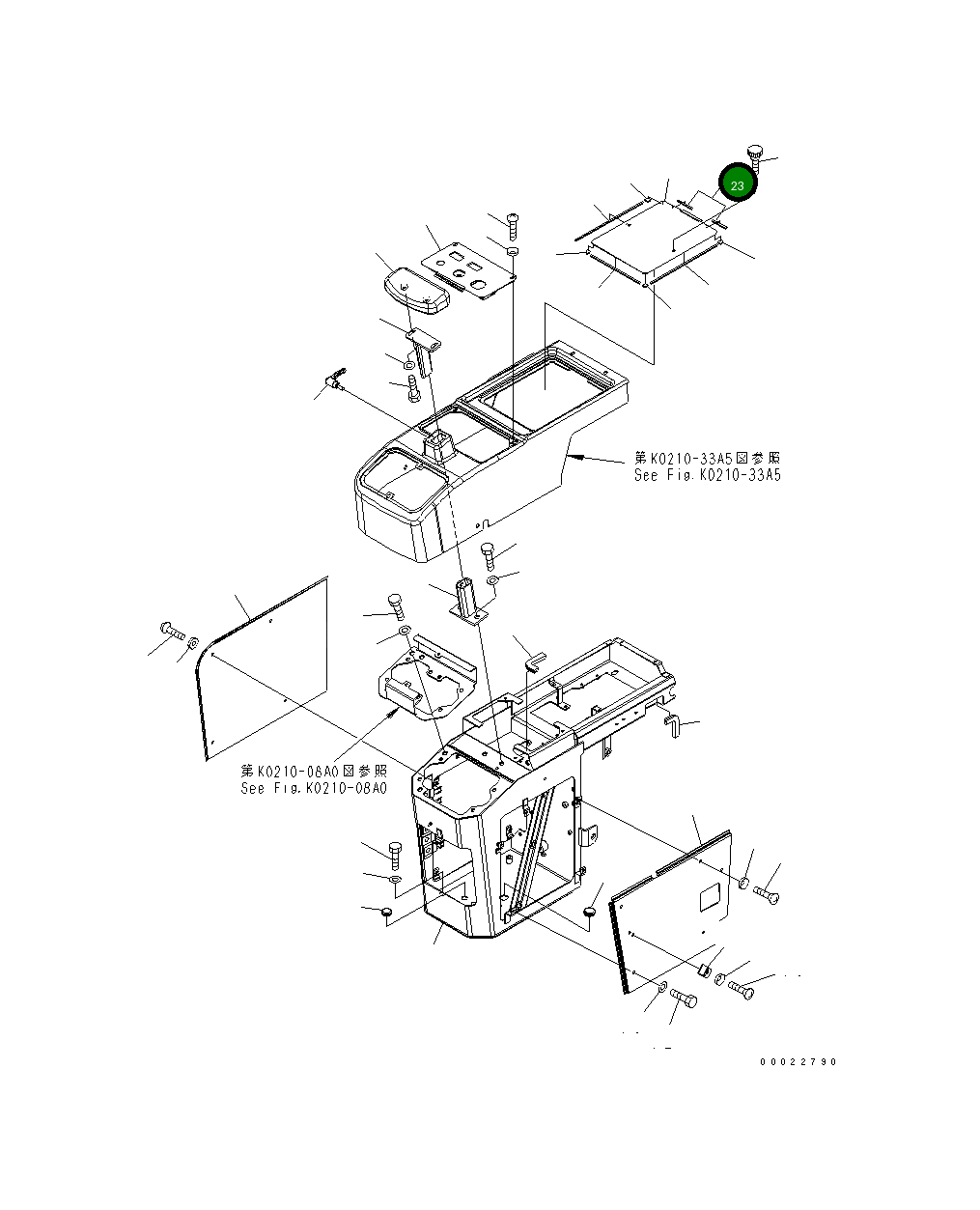 Уплотнение 418-54-33440 Komatsu