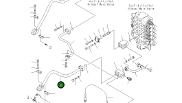 Трубка 209-62-73280 Komatsu