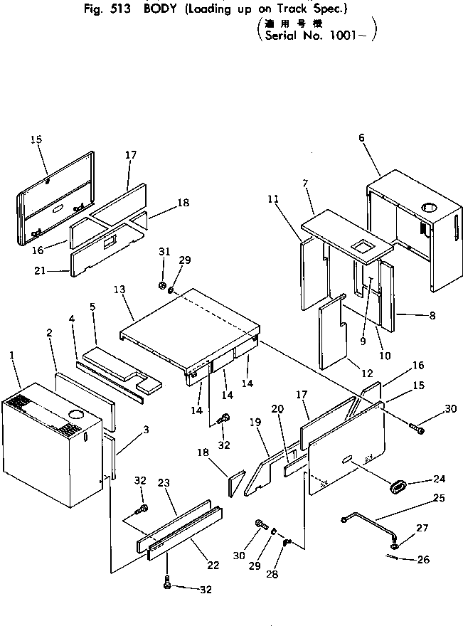 Стойка M721015306350 Komatsu
